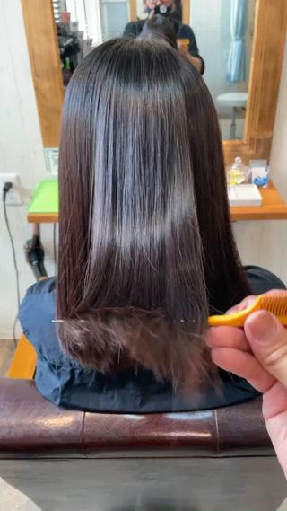 髪質改善酸性ストレート☆綺麗な美髪にしたい方はおすすめです☆ 