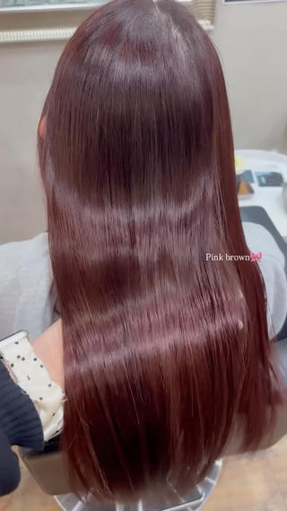 Pink Brown

暖色はカラーの持ちがとってもいいです

 