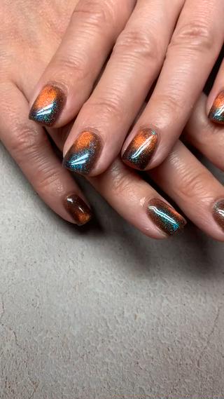 ギャラクシーマグネットネイル 