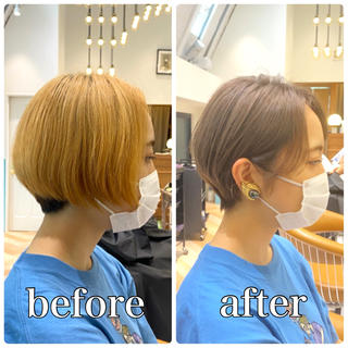 乾かすだけでまとまるショート 