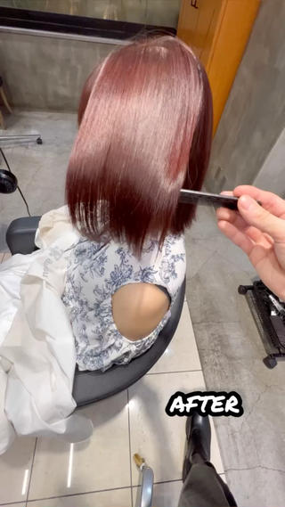 ミディアム カラー パーマ GO TODAY 原宿本店所属・🎁曲がる縮毛矯正 /DAIKIのヘアスタイル