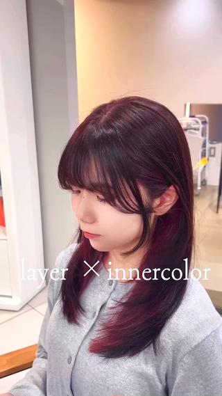 セミロング 野中 洋介のヘアスタイル