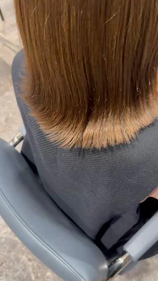 髪質改善カラー 