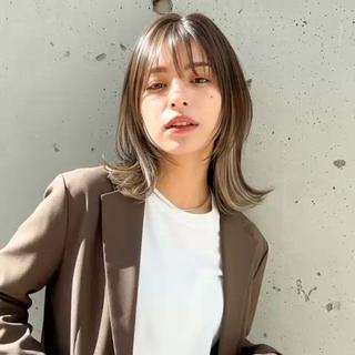 ミディアム ショート〜ミディアム 喜多司のヘアスタイル