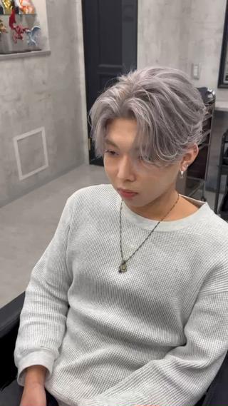 カラー パーマ ✂️メンズサロン✂️ SHINE✨浅野士稀のヘアスタイル