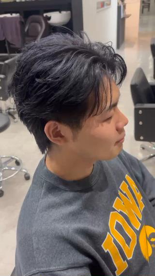 カラー ✂️メンズサロン✂️ SHINE✨浅野士稀のヘアスタイル