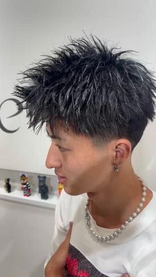 短髪もお任せください！ 