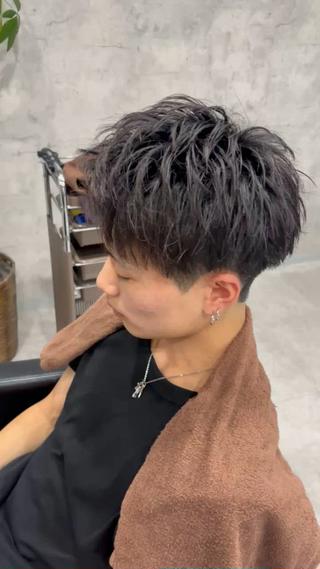 ショート ✂️メンズサロン✂️ SHINE✨浅野士稀のヘアスタイル