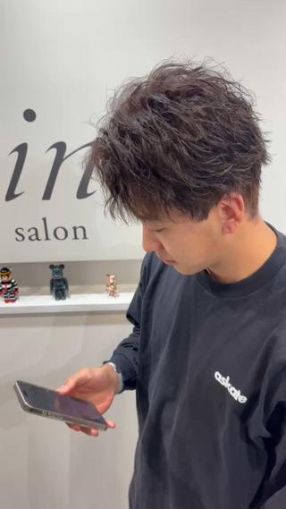 ショート カラー メンズ ✂️メンズサロン✂️ SHINE✨浅野士稀のヘアスタイル