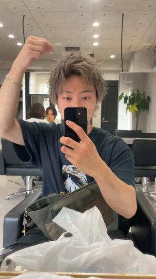 ショート ヘアアレンジ メンズ ✂️メンズサロン✂️ SHINE✨浅野士稀のヘアスタイル