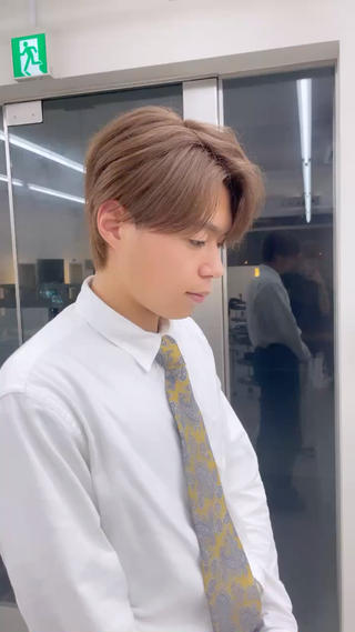 メンズ 🦋韓国系指名No1 店長/圓山 祐也🦋のヘアスタイル