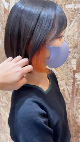 ショート カラー 🦋韓国系指名No1 店長/圓山 祐也🦋のヘアスタイル