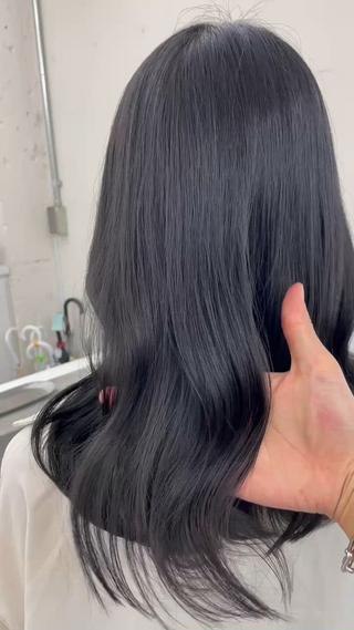 ミディアム カラー 🦋韓国系指名No1 店長/圓山 祐也🦋のヘアスタイル