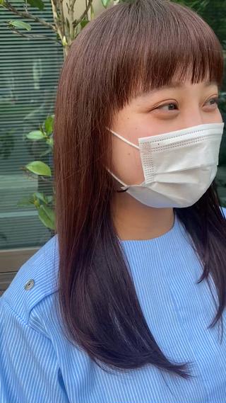 オン眉
ラインを残しながらも量感も調整して、重すぎないラインのあるオン眉にカット︎
軽いぱっつんスタイルとてもお似合いでした 