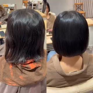 ショート CUORE BEAUTY PHOTO STUDIO所属・cuore🥨きなみ まいのヘアスタイル