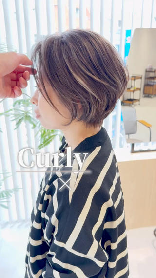 くせ毛カット 