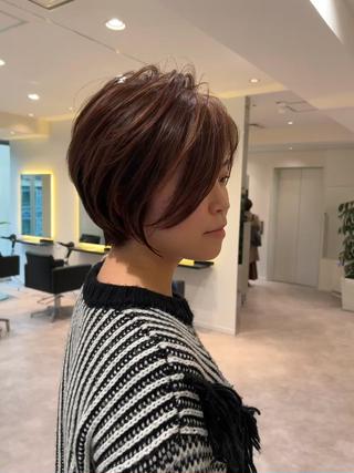 ショート ショートボブ/ 無料カット/荒砂のヘアスタイル