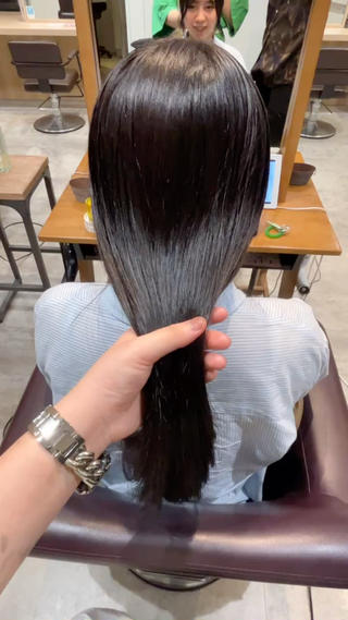 透明感 dark brown 