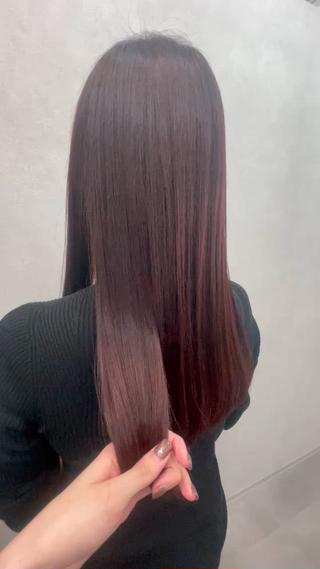 水素トリートメント×ピンクバイオレット 