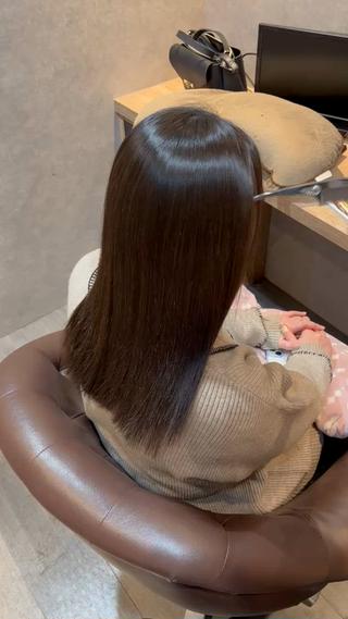 仕上げのアイロンやオイル等無しで乾かしただけ。 