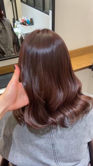 ミディアム 透明感カラー🎀 tasty／makoのヘアスタイル