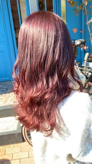 セミロング 透明感カラー🎀 tasty／makoのヘアスタイル