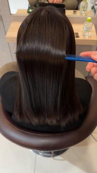 セミロング 銀座/髪質改善🫧 芹澤雄哉のヘアスタイル