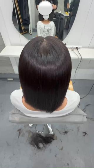 ミディアム 【柏】美髪矯正× ブリーチ💫だいちのヘアスタイル