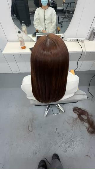 ロング 【柏】ハイトーン× 美髪矯正💫だいちのヘアスタイル