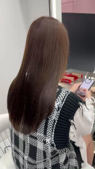 【レイヤー/髪質改善//韓国へア/トリートメント/韓国/ブリーチ/新宿/前髪カット/髪質改善トリートメント/顔周り/オージュア/前髪/ワンホン/韓国風/おくれ毛/ブリーチなしダブルカラー/新宿エクステ/ミニモ限定/U24/学割/ハッシュカット/透明感/艶髪/レイヤーカット/デザインカラー】 