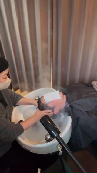 スパニストによるヘッドスパで月1メンテナンス♪ 