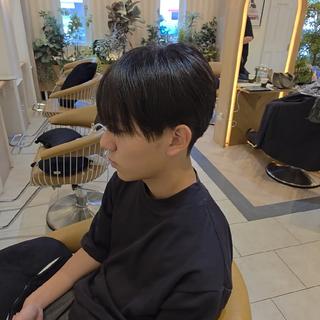 縮毛矯正＋メンズカット 