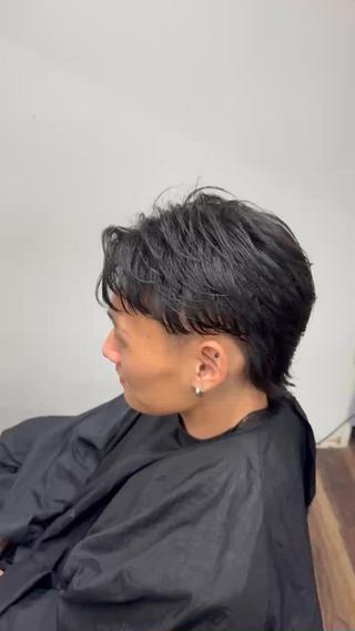 メンズ 透明感カラー艶カラー 暖色カラーshionのヘアスタイル