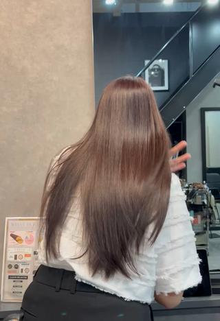 ロング カラー miharu‪‪/ ハイトーン/複雑履歴のヘアスタイル