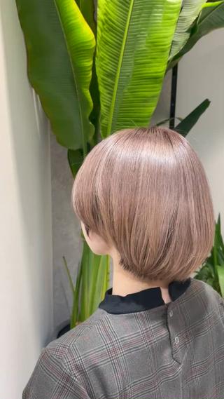 ショート カラー パーマ指名No.1 /Ryosuke.のヘアスタイル