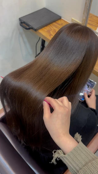 ロング カラー Misaki 🍒のヘアスタイル