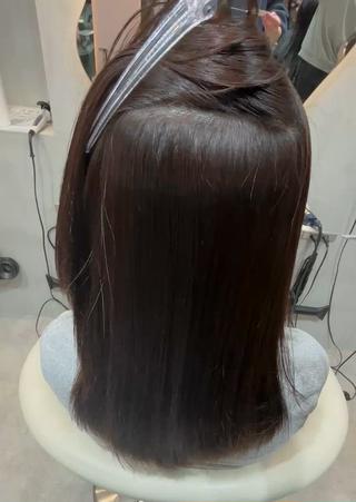 ロング ヘアアレンジ 大宮/縮毛矯正/ レイヤー/吉田光佑のヘアスタイル