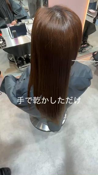 髪質改善ストレート