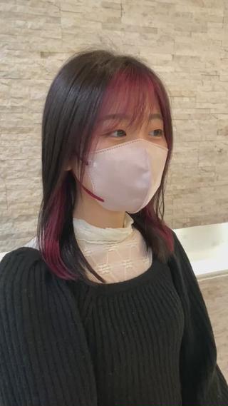 セミロング カラー Agu hair TENOE大宮氷川参道店所属・☀️透明感艶感カラー 増田魁土☀️のヘアスタイル