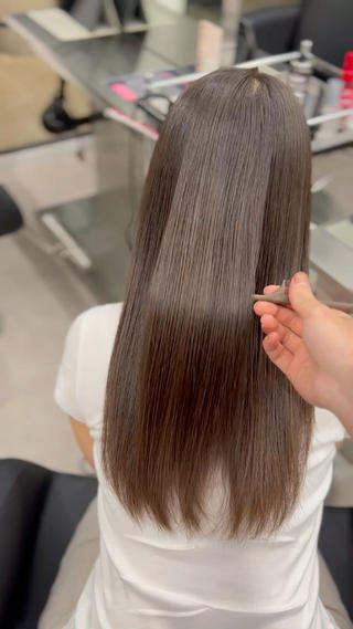 ロング 写真映えする ブリーチ🤩店長レンのヘアスタイル