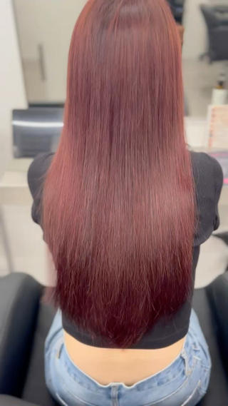 カラー 写真映えする ブリーチ🤩店長レンのヘアスタイル