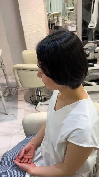 丸みショートヘアの縮毛矯正
ショートヘア、ボブのカットモデル様大募集中です！
ヘアスタイルに合わせて、丸みをつける縮毛矯正も得意です。
ぜひお任せください！ 