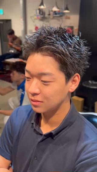 刈り上げないスパイキー
長さと量があればどんな骨格にも合わせます！ 