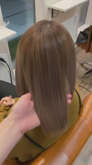 髪質改善かなりサラサラです！！ 