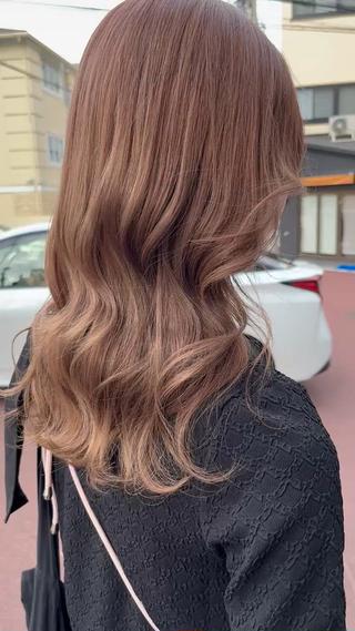 ブリーチベースのお客様にオンカラー 