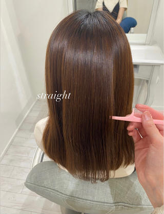 アイロンなし
乾かしただけで、つやさらになります！
朝がとっても楽になるのでおすすめです 