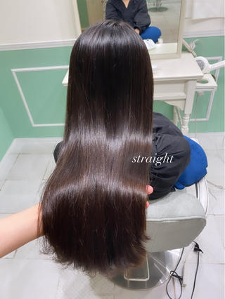 乾かしただけでこの艶感 