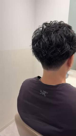 メンズパーマ 
