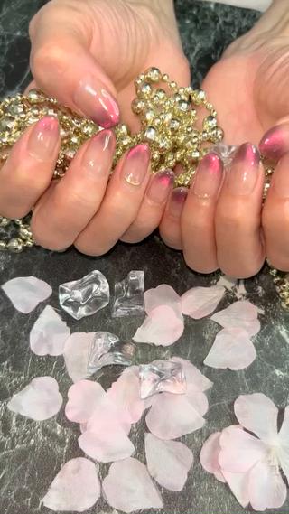 先端マグネットネイル 