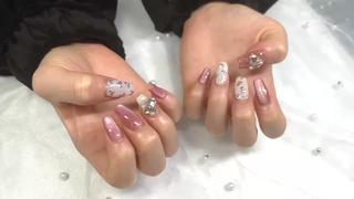 持ち込みpink heart nail ️ 